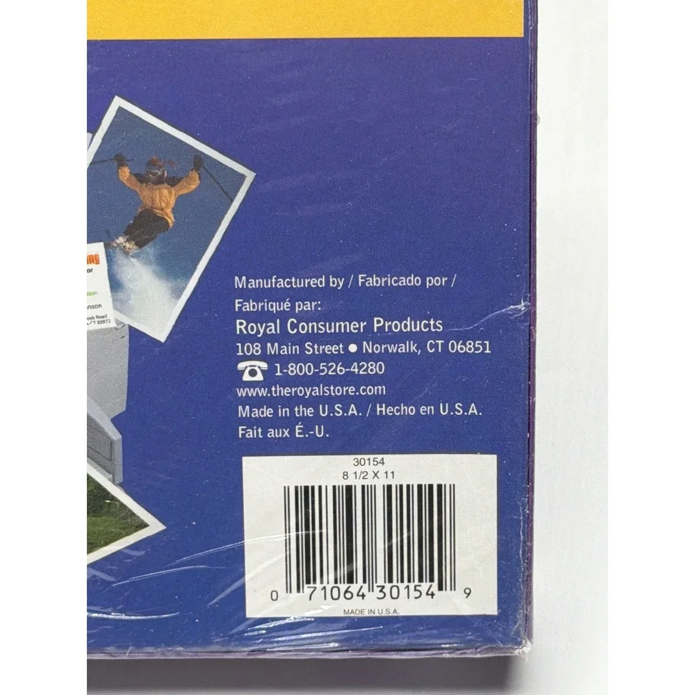 Royal Brites High Gloss Photo Paper 8.5x11 150 Sheets Inkjet 225gsm 30154 NEW